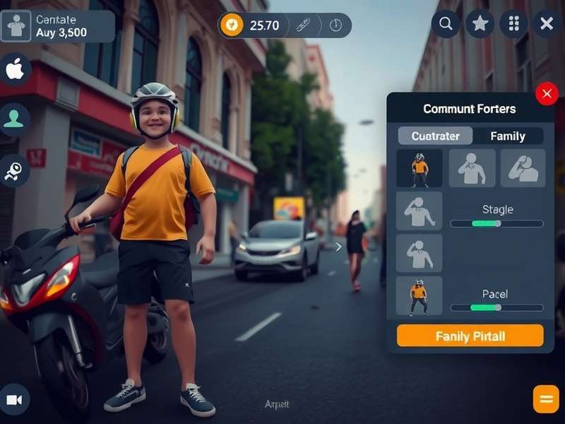 Bangalore Pixel Odyssey character customization screen